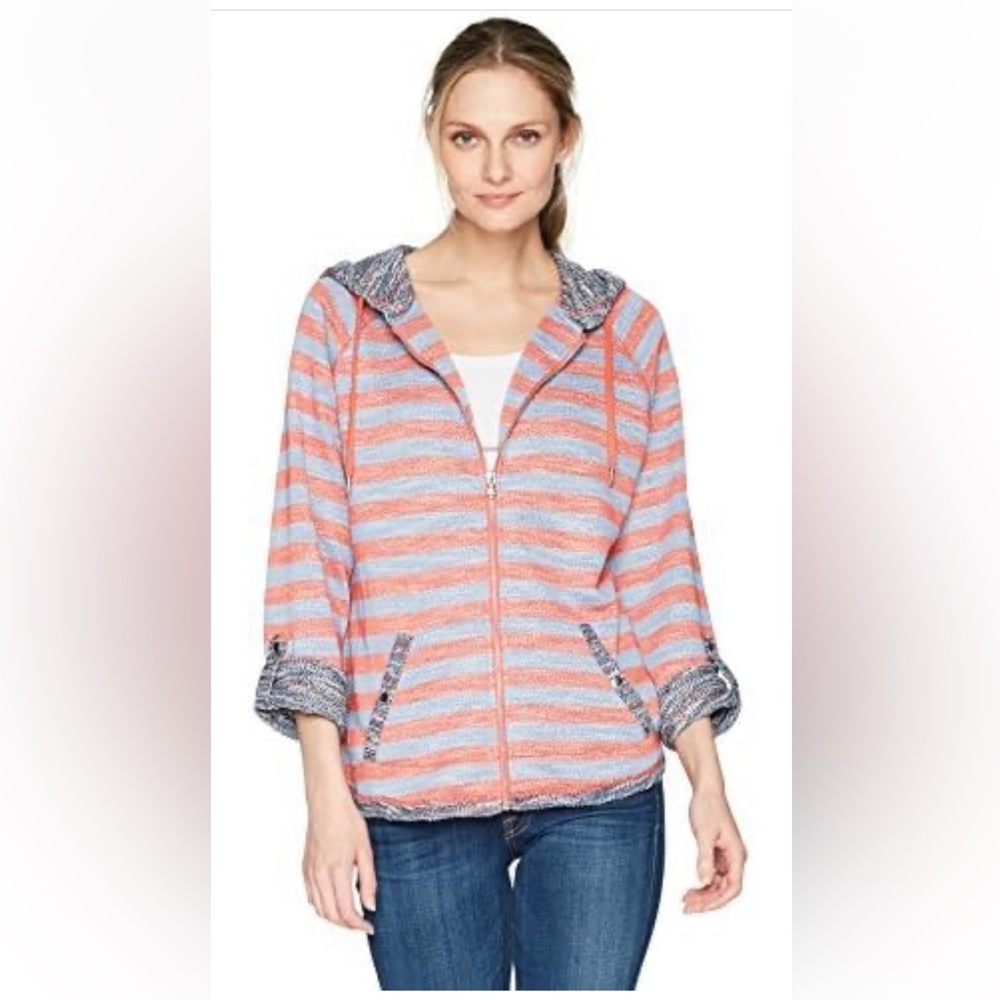 Lark Lane 2X French Terry Zipped Hoodie